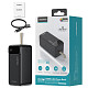 УМБ Choetech 50000mAh, 22,5W PD QC3.0, USB-C In/out, 2xUSB-A Li-pol черная