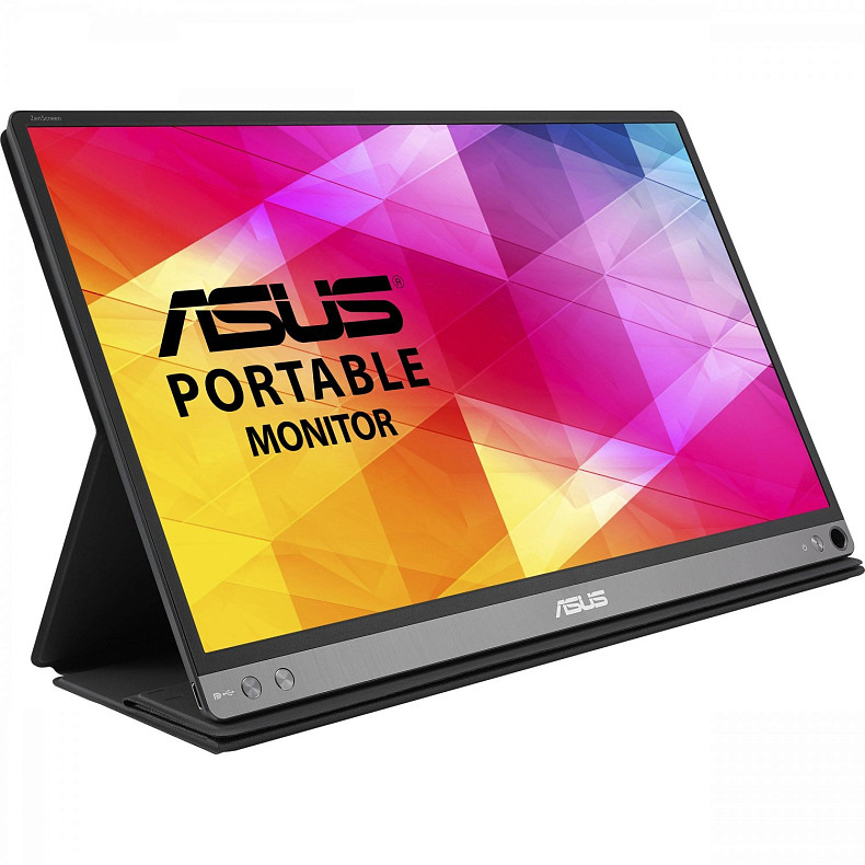 Монітор Asus 15.6" MB16AP IPS Dark Gray (90LM0381-B02170)