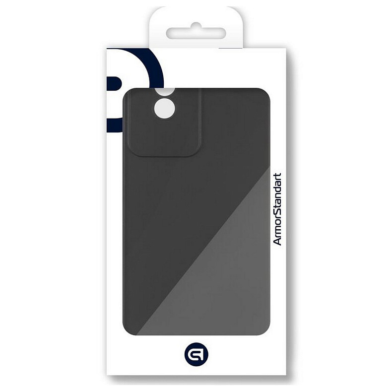 Чехол-накладка Armorstandart Matte Slim Fit для Vivo Y02 Camera cover Black (ARM67060)