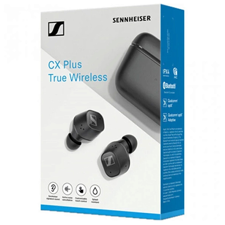 Навушники TWS Sennheiser CX Plus True Wireless Black (509188)