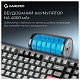 Клавиатура GamePro Asgard Drakkar Keychron Super Red Switch Black (MK305BK)