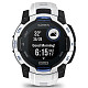 Спортивные часы Garmin Instinct 3 45mm Solar Whitestone with Whitestone/Bolt Blue Silicone (010-02934-43)