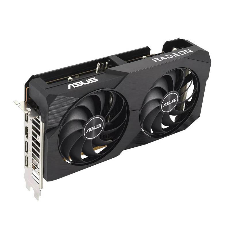 Відеокарта ASUS Radeon RX 7600 8GB GDDR6 DUAL OC EVO DUAL-RX7600-O8G-EVO