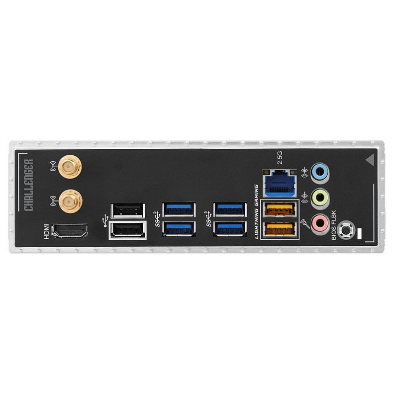 Материнська плата ASRock B850M CHALLENGER WIFI (AM5/B850, 4*DDR5, 2xPCIex16, HDMI/DP, 4xSATAІІІ,2xM.2, 2.5GLan, mATX)