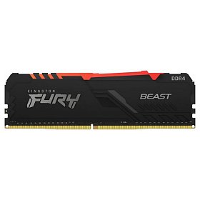 ОЗП Kingston Fury Beast DDR4 32GB 3200MHz RGB (KF432C16BBA/32)