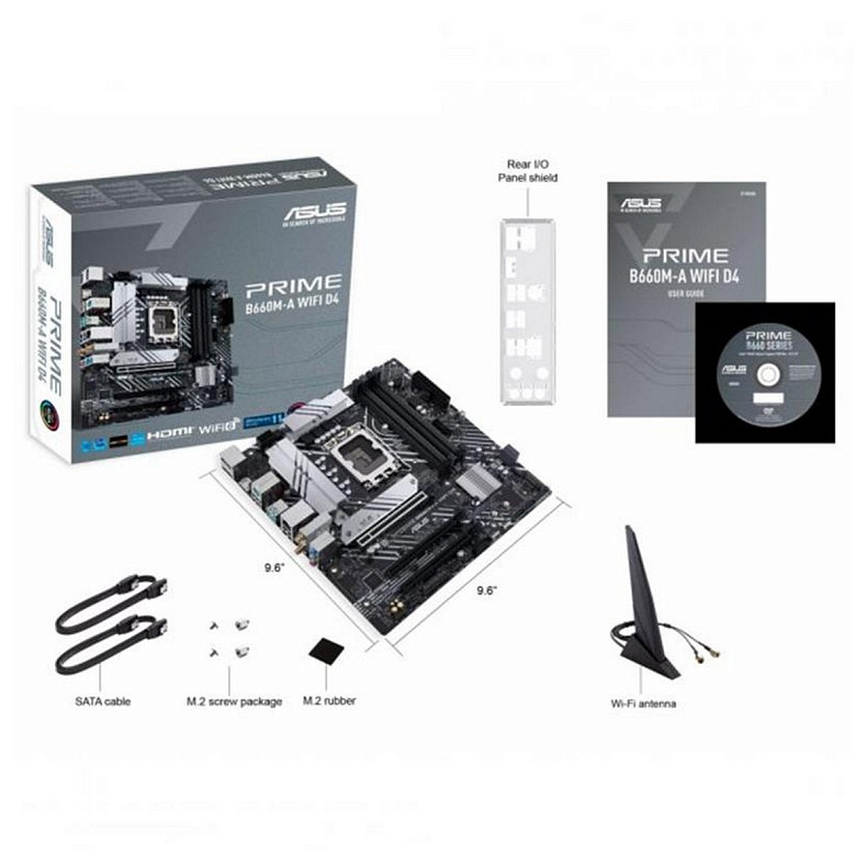 Материнская плата Asus Prime B660M-A WIFI D4 Socket 1700