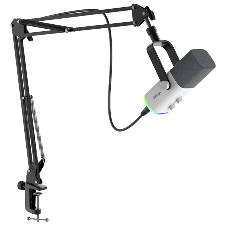 Мікрофон динамічний Fifine AM8TW USB/XLR White