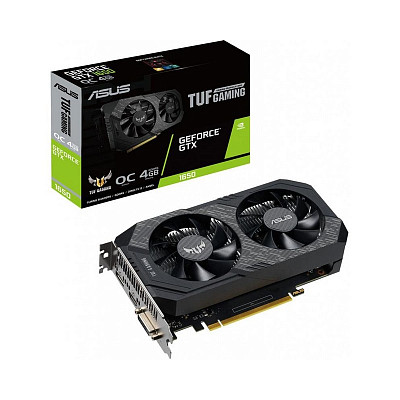 Видеокарта ASUS GeForce GTX 1650 4GB GDDR6 TUF Gaming OC (TUF-GTX1650-O4GD6-P-GAMING)