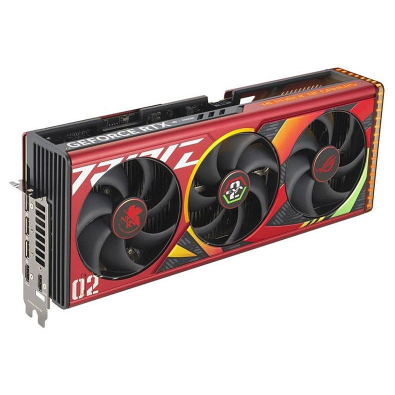 Видеокарта Asus GeForce RTX 4090 24GB GDDR6X ROG Strix OC EVA-02 Edition (ROG-STRIX-RTX4090-O24G-EVA-02-E