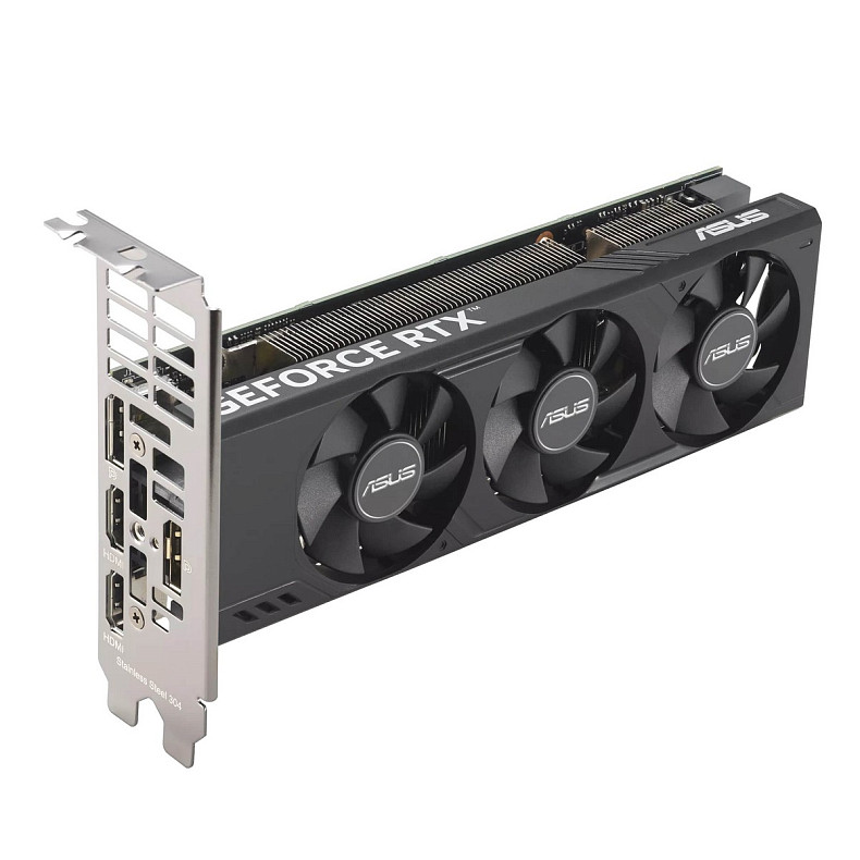 Відеокарта ASUS GeForce RTX 4060 8GB GDDR6 OC low profile RTX4060-O8G-LP-BRK