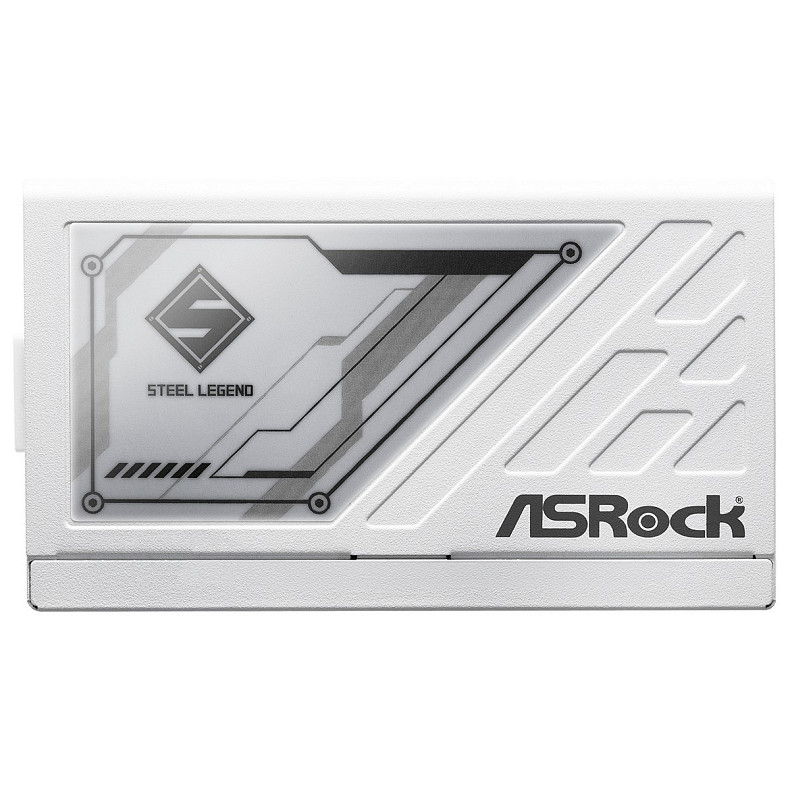 Блок питания ASRock SteelLegend White SL-850GW ATX 3.1 135mm, 80+ Gold, Fully Modular