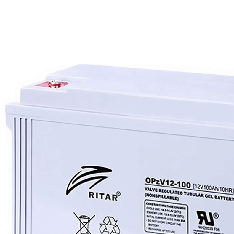 Аккумуляторная гелевая батарея Ritar 12 В 100 Aгод, GEL