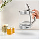 Электрочайник Tefal Glass Kettle 1.7л, стекло, с подсветкой, бело-серебряный