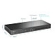 Коммутатор TP-LINK TL-SX3008F 8xSFP+ (10GE) 1xRJ45 console+microUSB L2 JetStream 19" 1U