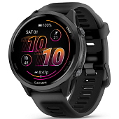 Спортивний годинник Garmin Forerunner 570 47mm Slate Gray Aluminum with Translucent Black/Black Band (010-02971-00)
