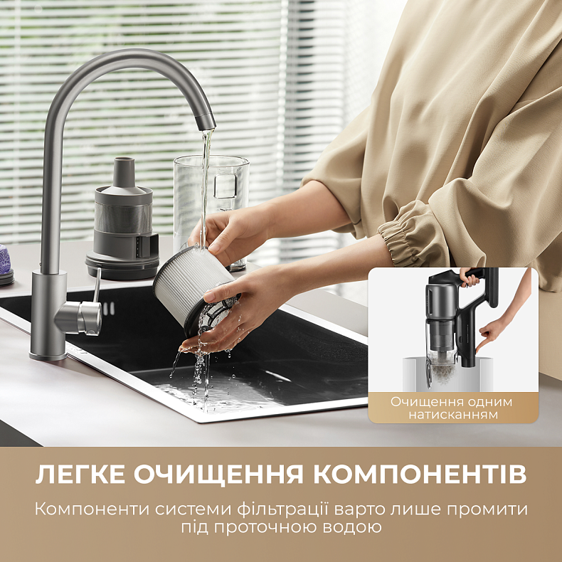 Бездротовий пилосос Dreame Z30 Animal