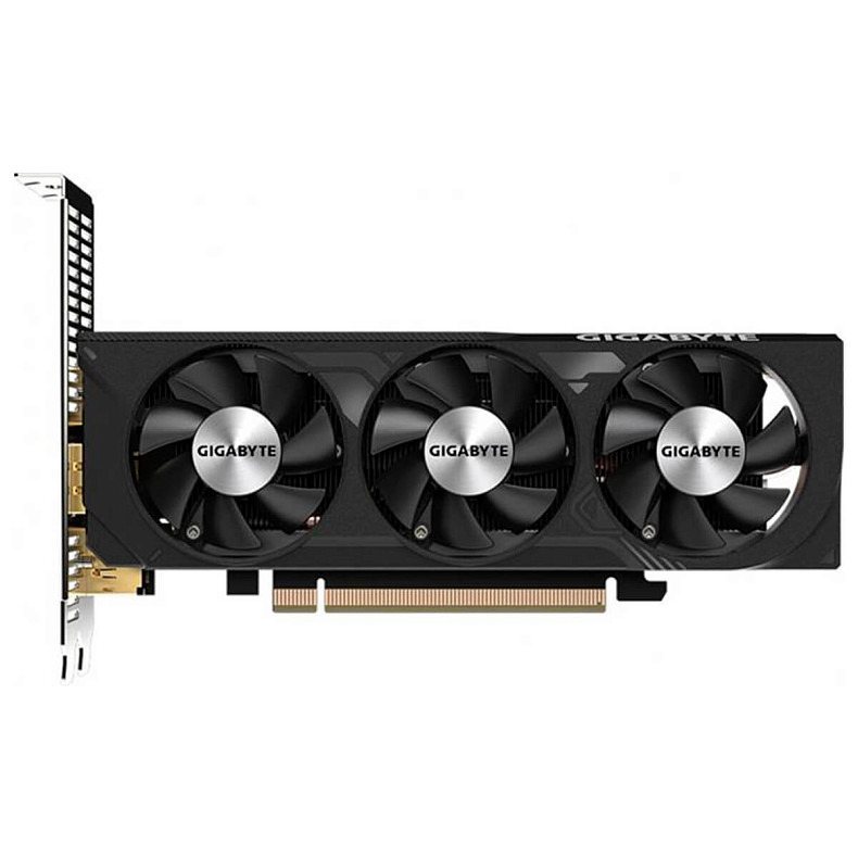 Відеокарта GeForce RTX 4060 8GB GDDR6 OC Low Profile Gigabyte (GV-N4060OC-8GL)