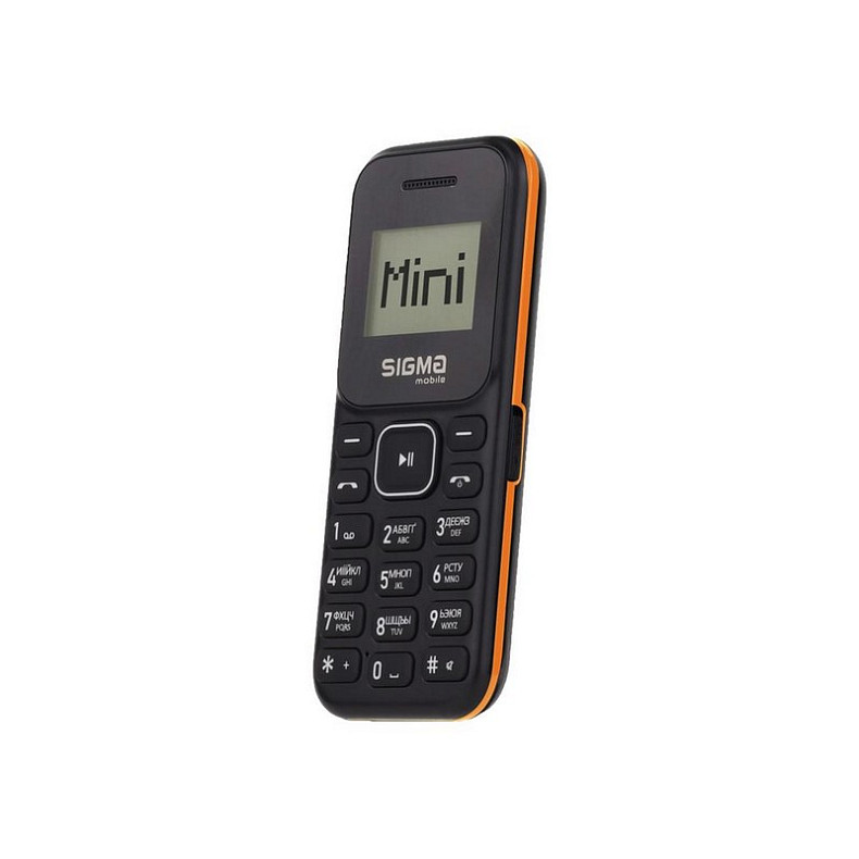 Мобильный телефон Sigma mobile X-style 14 Mini Dual Sim Black/Orange