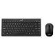 Комплект клавиатура и мышь Genius LuxeMate Q-8000, WL, EN/UKR, черный