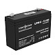 Акумуляторна батарея LogicPower LPM 6V 12AH (LPM 6 - 12 AH) AGM