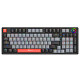 Клавиатура игровая механическая XTRIKE ME GK-987 UA 96кл.+регулятор, RGB, USB, серо-черная