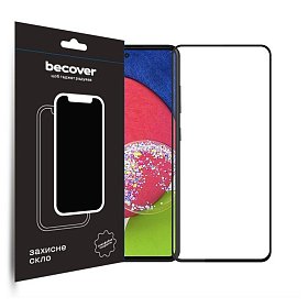 Защитное стекло BeCover для Samsung Galaxy A54 5G SM-A546 Black (708841)