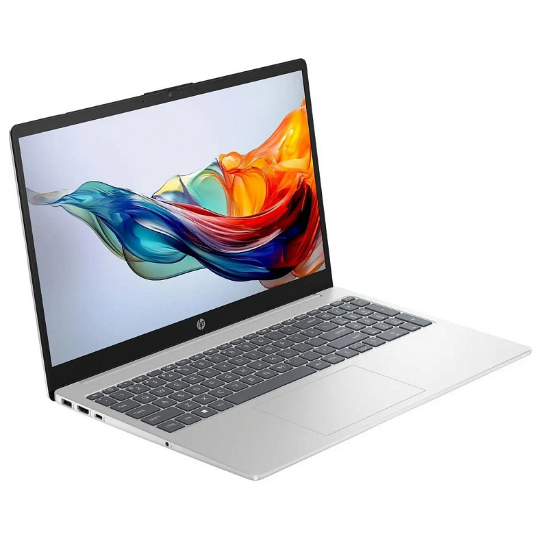 Ноутбук HP 15-fc0174ru 15.6" FHD IPS AG, AMD R7-5825U, 16GB, F1TB, UMA, DOS, серебристый