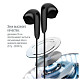 Гарнітура СolorWay 3.5 mm Wired Earphone Sound Wave Black (CW-WD04BK)