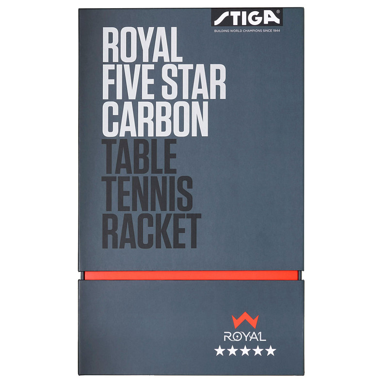 Ракетка для настільного тенісу Stiga Royal Carbon 5 Star FL (1215-2818-01)