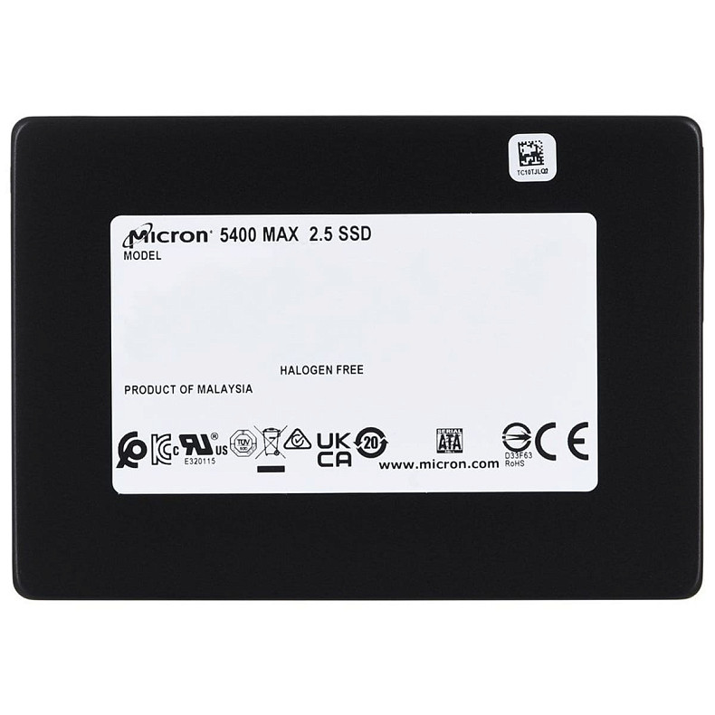 Накопитель SSD MICRON 5400 MAX SATA2.5" 480GB 6GB/S MTFDDAK480TGB