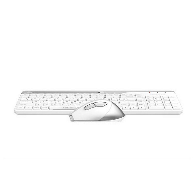 Комплект бездротовий A4Tech FB2535C Icy White USB