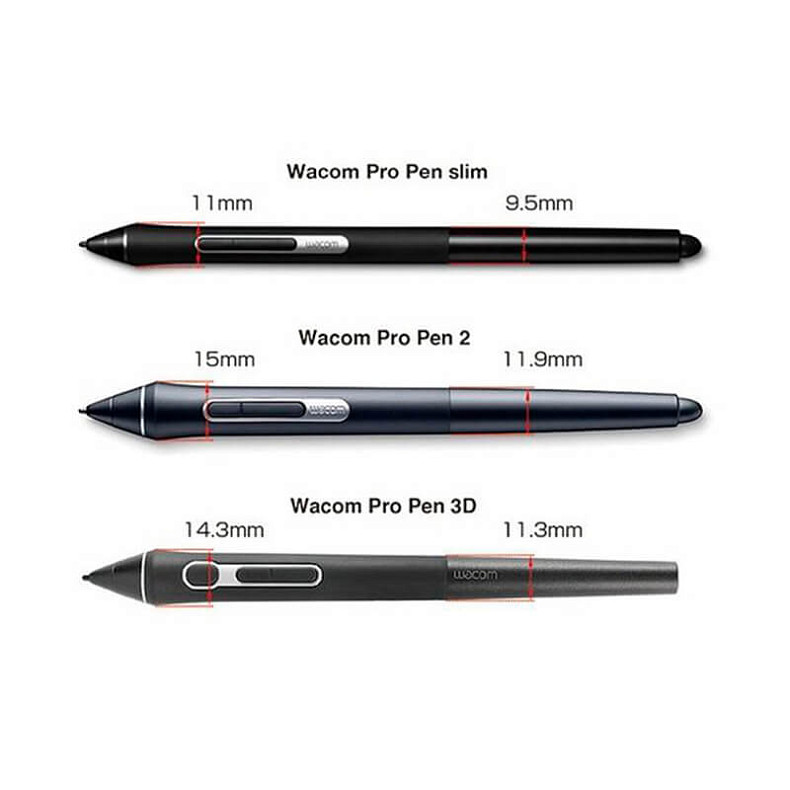 Перо для планшета Wacom Cintiq Pen Pro Slim (KP301E00DZ)