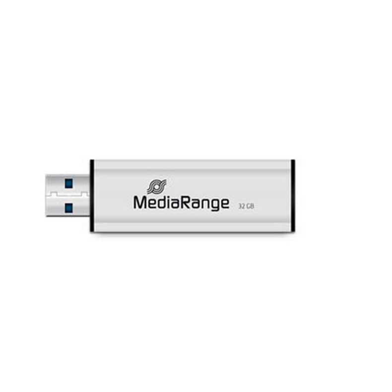 Флеш-накопичувач MediaRange Black/Silver (MR916) USB3.0 32GB Type-C