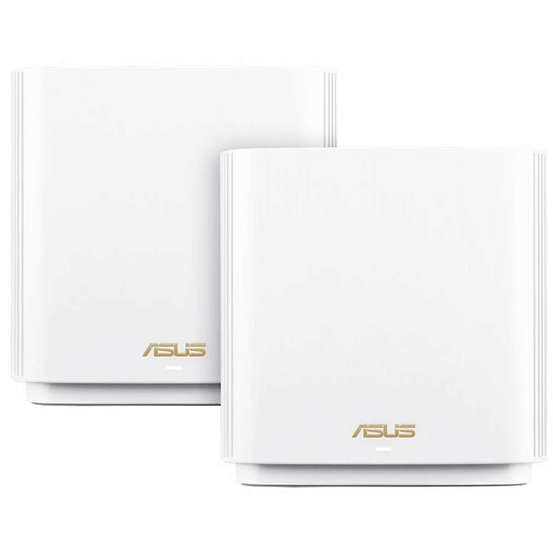 WiFi MESH система ASUS ZenWiFi XT8 2PK V2 white AX6600 3xGE LAN 1x2.5GE WAN 1xUSB3.1 WPA3 OFDMA MESH