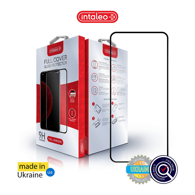 Защитное стекло Intaleo Full Glue для Xiaomi Redmi Note 14 4G (1283126599453)