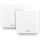 WiFi MESH система ASUS ZenWiFi XT8 2PK V2 white AX6600 3xGE LAN 1x2.5GE WAN 1xUSB3.1 WPA3 OFDMA MESH