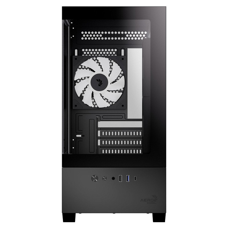 Корпус AeroCool P300D Digi-G-BK-v1 Black (ACCS-PN05033.11)