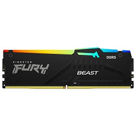 ОЗП Kingston DDR5 32GB KIT (16GBx2) 6000 FURY Beast RGB