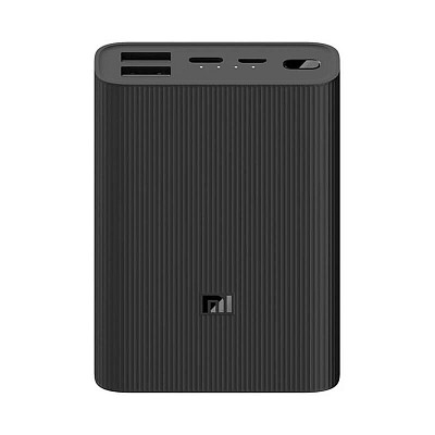 Внешний аккумулятор Xiaomi Mi Power Bank 3 Ultra Compact 22.5W 10000 mAh Black (BHR4412GL)