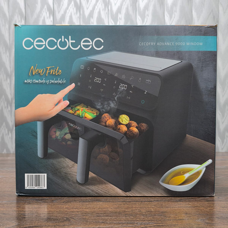 Мультипечь CECOTEC Cecofry Advance 9000 Window  --Уценка