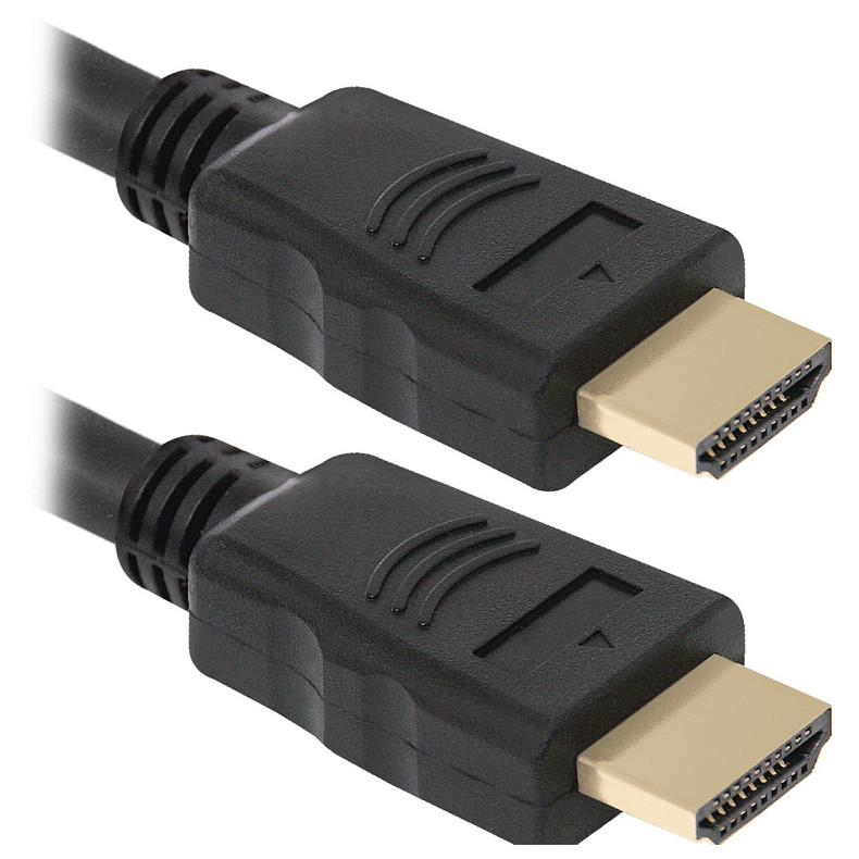 Кабель HDMI M-M, 2.0 м, V1.4, Defender, черный, HDMI-07