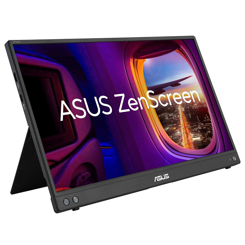 Монитор портативный Asus 15.6" ZenScreen MB16AHV mHDMI, 2xUSB-C, IPS, Cover