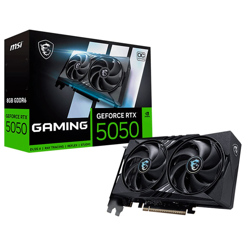 Видеокарта MSI GeForce RTX 5050 GAMING OC 8GB GDDR6