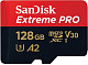 Карта пам'яті SanDisk microSDXC 128GB Class 10 + SD-адаптер (SDSQXCY-128G-GN6)