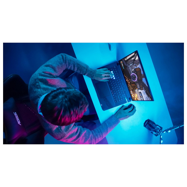 Ноутбук AORUS 16X 16.0 QHD 165Hz, Intel i7-13650HX, 16GB, F1TB, NVD4070-8, W11, черный