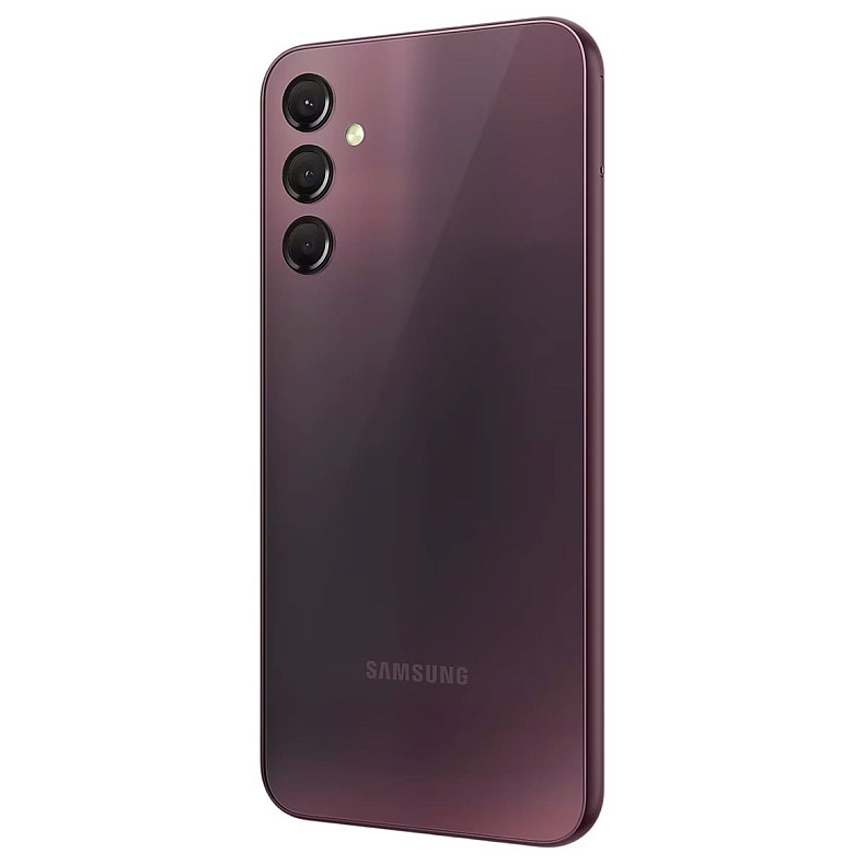 Смартфон Samsung Galaxy A24 SM-A245 6/128GB Dual Sim Dark Red (SM-A245FDRVSEK)