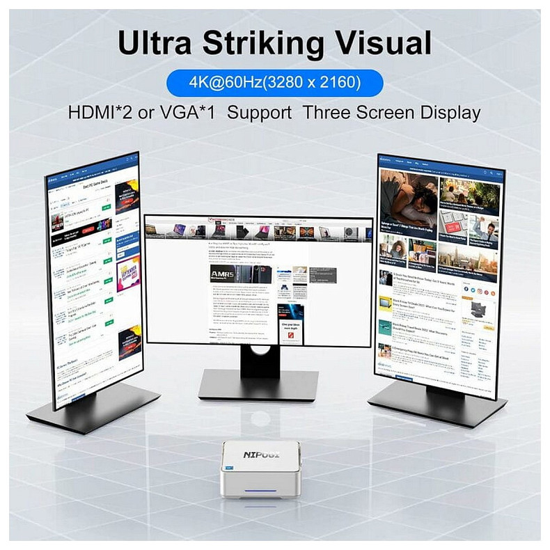 Неттоп NiPoGi GK3V (665878522049)