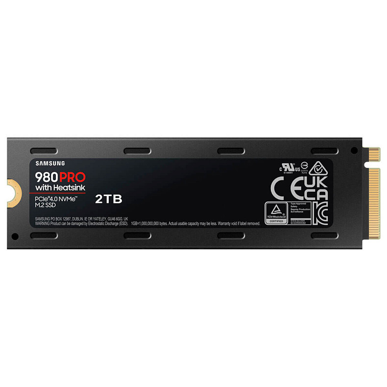 SSD диск Samsung 980 PRO w/ Heatsink 2 TB (MZ-V8P2T0CW)