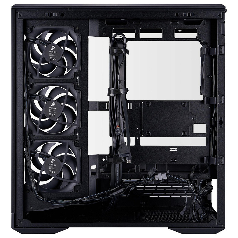 Корпус 1stPlayer GM7-BK-3FN7R-1FN7 Black