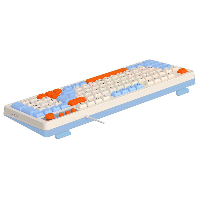 Клавіатура Maxxter KBG-3C01-UA White